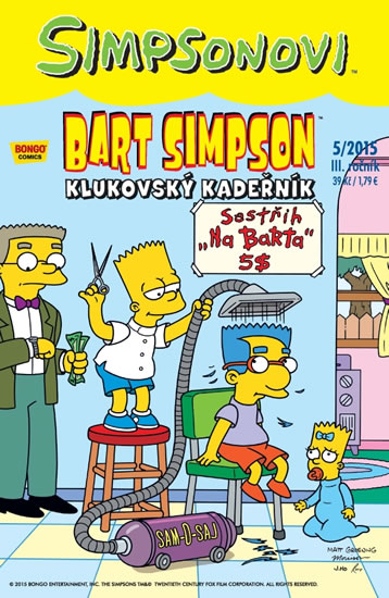 Simpsonovi - Bart Simpson 05/15 - Klukovský kadeřník - Groening Matt