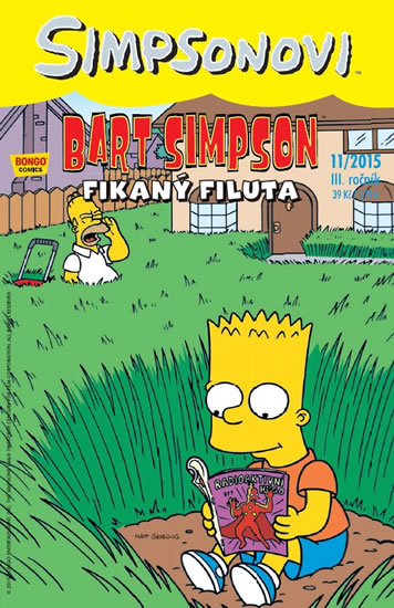 Simpsonovi - Bart Simpson 11/2015 - Fikaný filuta - Groening Matt