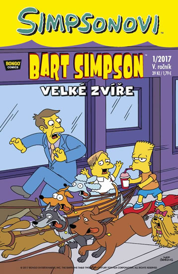 Simpsonovi - Bart Simpson 1/2017 - Velké zvíře - Groening Matt