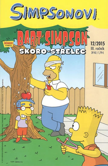 Simpsonovi - Bart Simpson 12/2015 - Skoro-střelec - Groening Matt