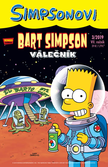 Simpsonovi - Bart Simpson 3/2019 - Válečník - kolektiv autorů