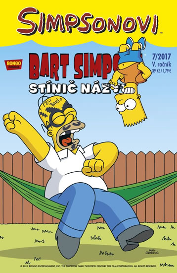 Simpsonovi - Bart Simpson 7/2017 - Stínič názvu - Groening Matt