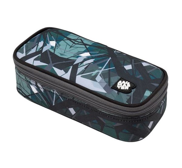 Školní pouzdro Bagmaster - BAG 9 E GREEN/GRAY/ BLACK