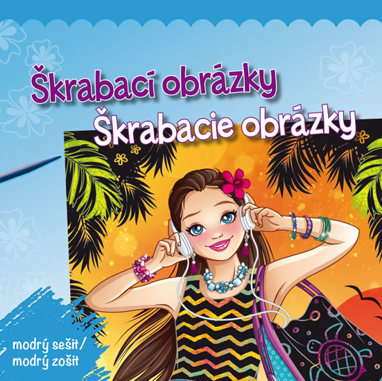 Škrabací obrázky - modrý sešit / Škrabacie obrázky - modrý zošit - neuveden