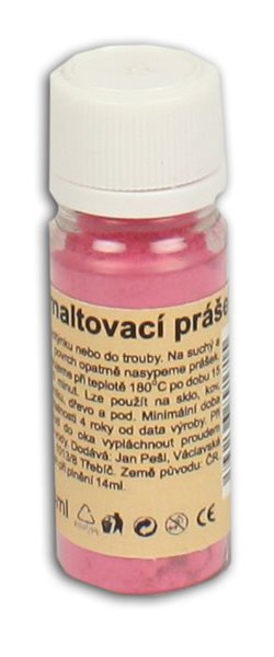 Smaltovací prášek 10g - barva fialová