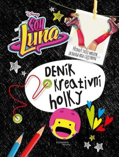 Soy Luna - Deník kreativní holky - 17x21 cm