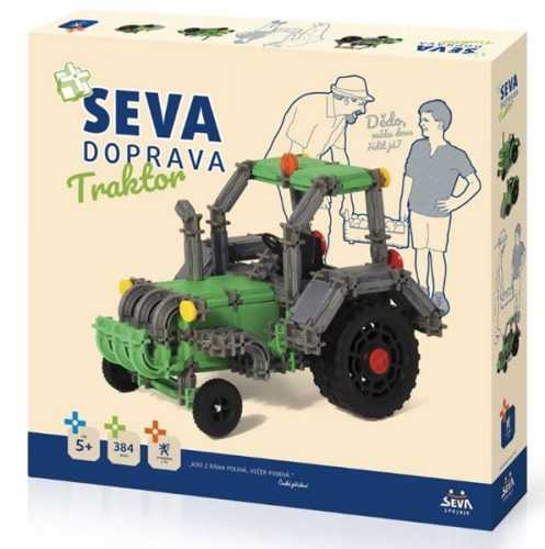 Stavebnice Seva Doprava Traktor plast