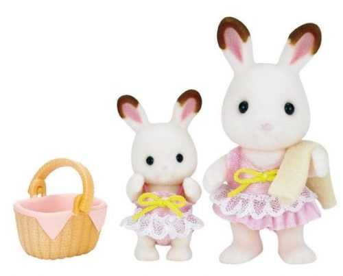 Sylvanian Families 2 králíci v plavkách