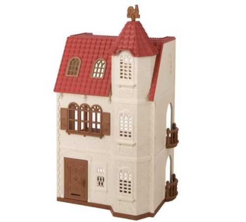 Sylvanian Families Dům s věží a červenou střechou