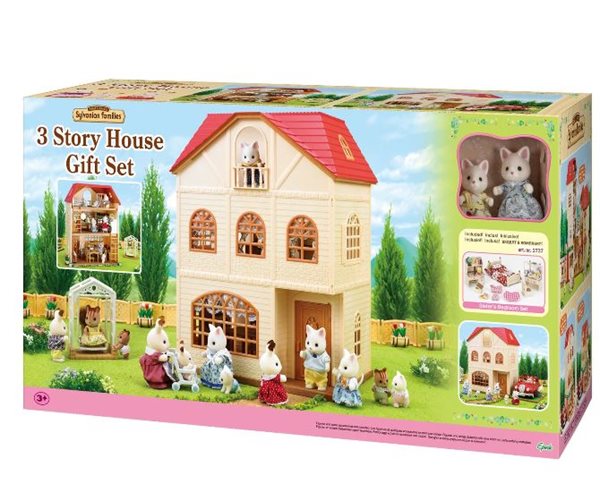 Sylvanian Families Základní patrový dům s příslušenstvím typ A