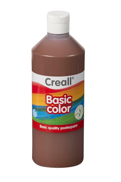 Temperová barva Creall 500 ml - tmavě hnědá