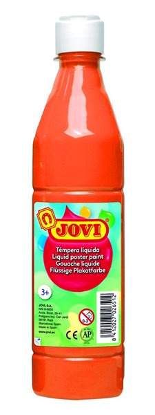 Temperová barva JOVI PREMIUM 500 ml - Oranžová