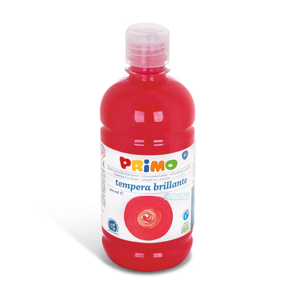 Temperová barva PRIMO Magic 500 ml - šarlatově červená