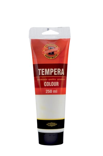 Temperová barva koh-i-noor Tempera 250 ml - běloba titánová