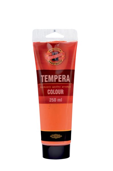 Temperová barva koh-i-noor Tempera 250 ml - rumělka červená