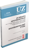 ÚZ 1218 / Ochrana spotřebitele