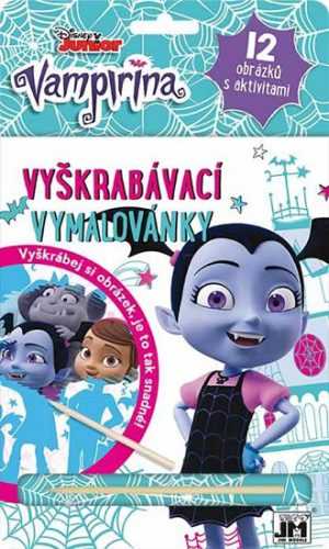 Vampirina - Vyškrabávací vymalovánky - neuveden