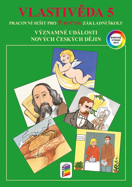 Vlastivěda 5 - Významné události nových českých dějin - pracovní sešit (barevný) - A4