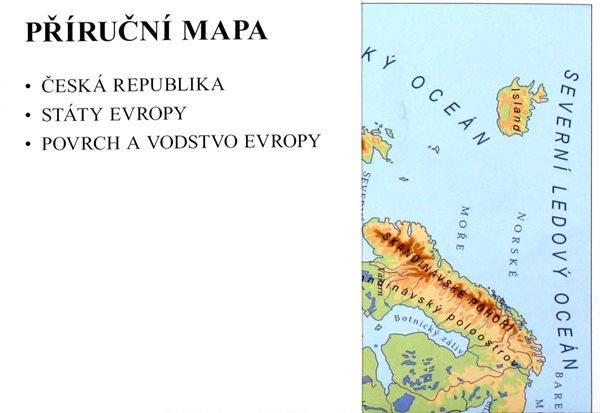 Vlastivěda 5.r. ČR jako součást Evropy - náhradní Příruční mapa