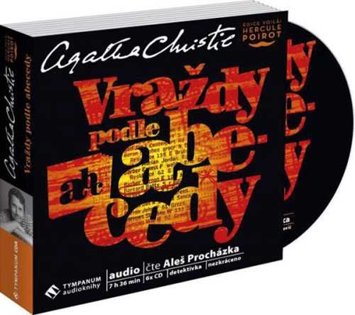 Vraždy podle abecedy - 6audio CD (čte Aleš Procházka) - Christie Agatha