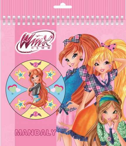 Winx club fashion - Mandaly omalovánky - neuveden