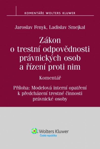 Zákon o trestní odpovědnosti právnických osob a řízení proti nim