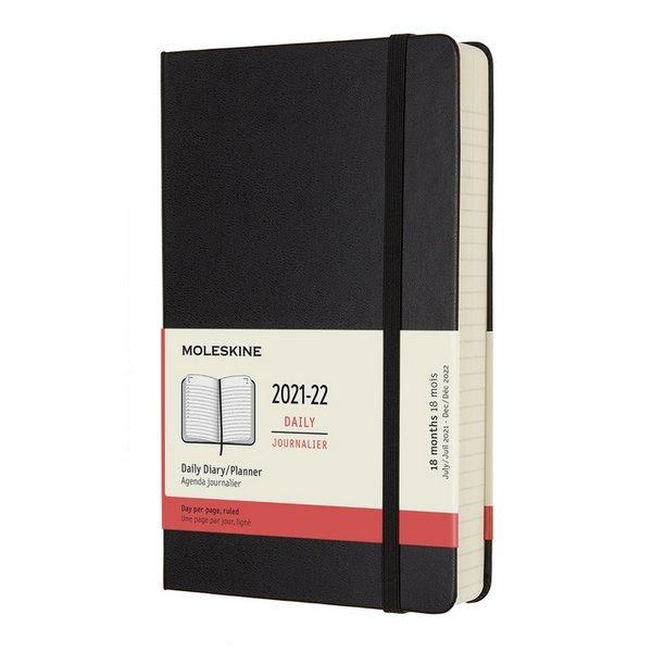 Moleskine Diář 2021-2022 černý L