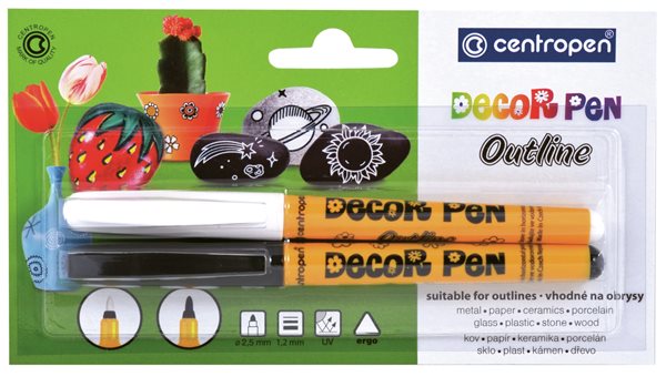 Centropen Decor pen Outline 2628