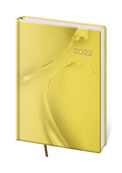 Diář 2022 týdenní A5 Vario - Yellow design - 14