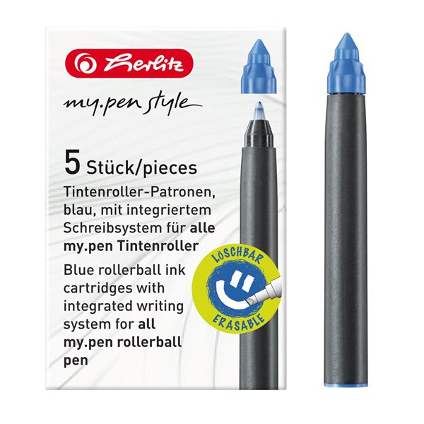 Herlitz my.pen Inkoustové bombičky do rolleru