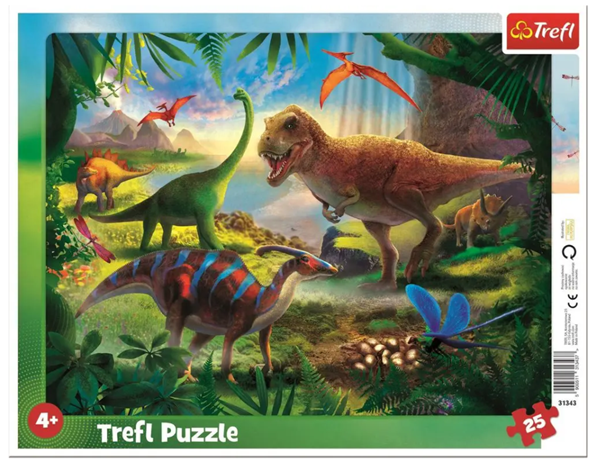 Puzzle Dinosauři 25 dílků