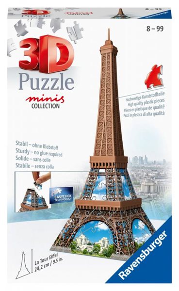 Puzzle Mini budova - Eiffelova věž