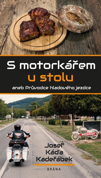 S motorkářem u stolu - Kadeřábek Josef Káďa