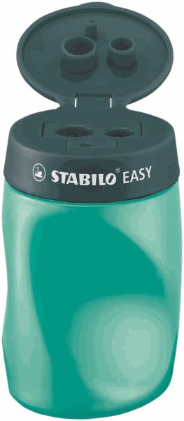 STABILO EASYsharpener L Ořezávátko se zásobníkem 3in1 - petrolejové