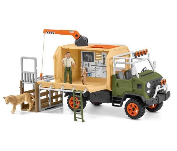 Schleich 42475 Velký záchranný vůz pro zvířata