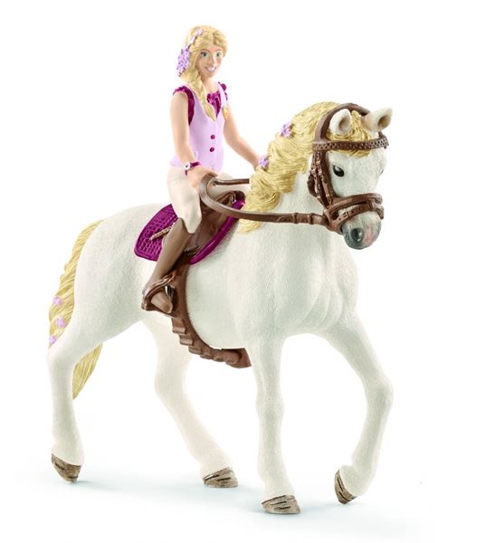 Schleich 42515 Blondýna Sofia a kůň Blosom