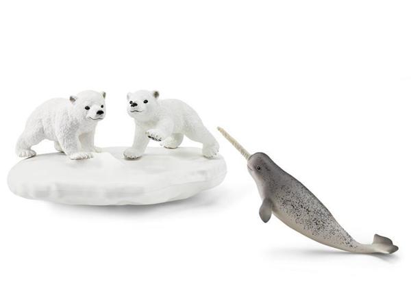 Schleich 42531 Lední medvědi a klouzačka