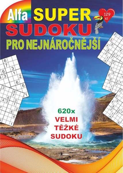 Super sudoku pro nejnáročnější - neuveden