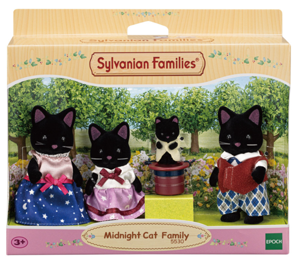 Sylvanian family Rodina půlnočních koček