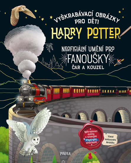 Vyškrabávací obrázky pro děti: Harry Potter - neuveden