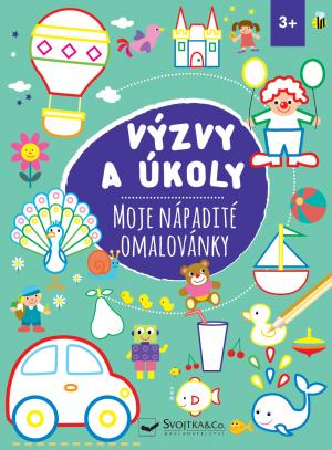 Výzvy a úkoly Moje nápadité omalovánky 3+ - neuveden