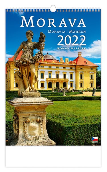 Kalendář nástěnný 2022 - Morava/Moravia/Mähren - 31