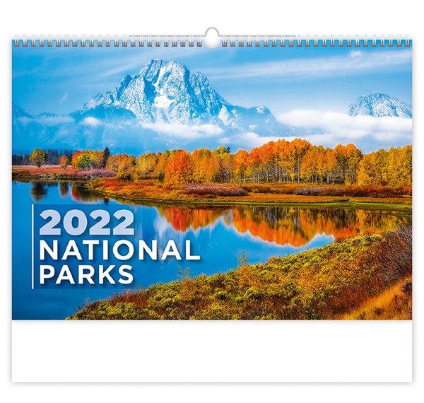 Kalendář nástěnný 2022 - National Parks - 45x31