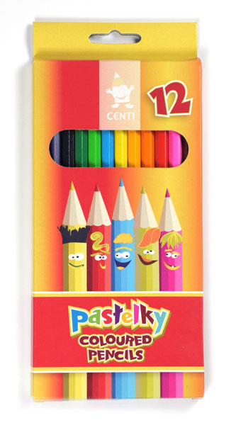 Koh-i-noor pastelky CENTI - 12 ks