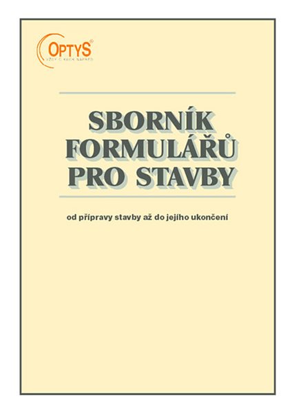 Sborník formulářů pro stavby