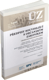 ÚZ 1460 / Předpisy související s občanským zákoníkem