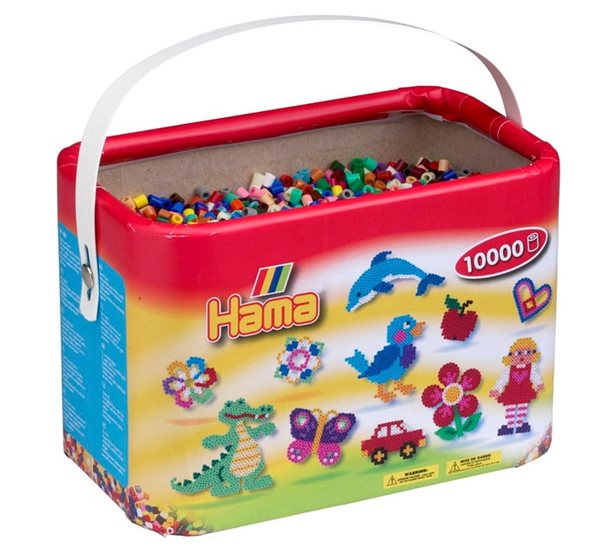 HAMA Korálky v boxu mix 10.000 ks