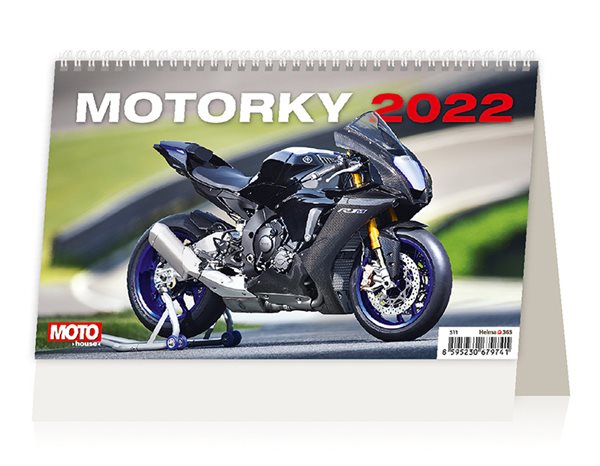 Kalendář stolní 2022 - Motorky ČR/SR - 22