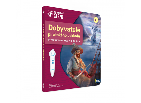 Kouzelné čtení - Kniha Dobyvatelé pirátského pokladu