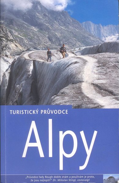 Alpy - průvodce Rough Guide - JOTA - 13x20 cm